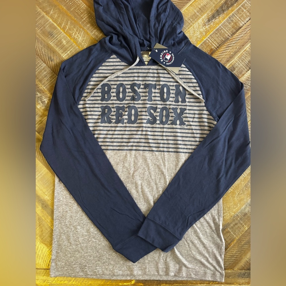 Genuine Merchandise Navy and Gray Boston Red Sox Hoodie